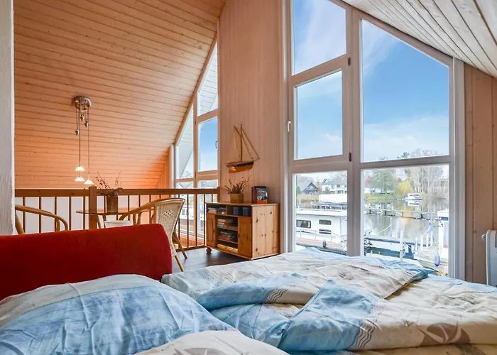 Beach Front Home In Wendisch-Rietz With Sauna