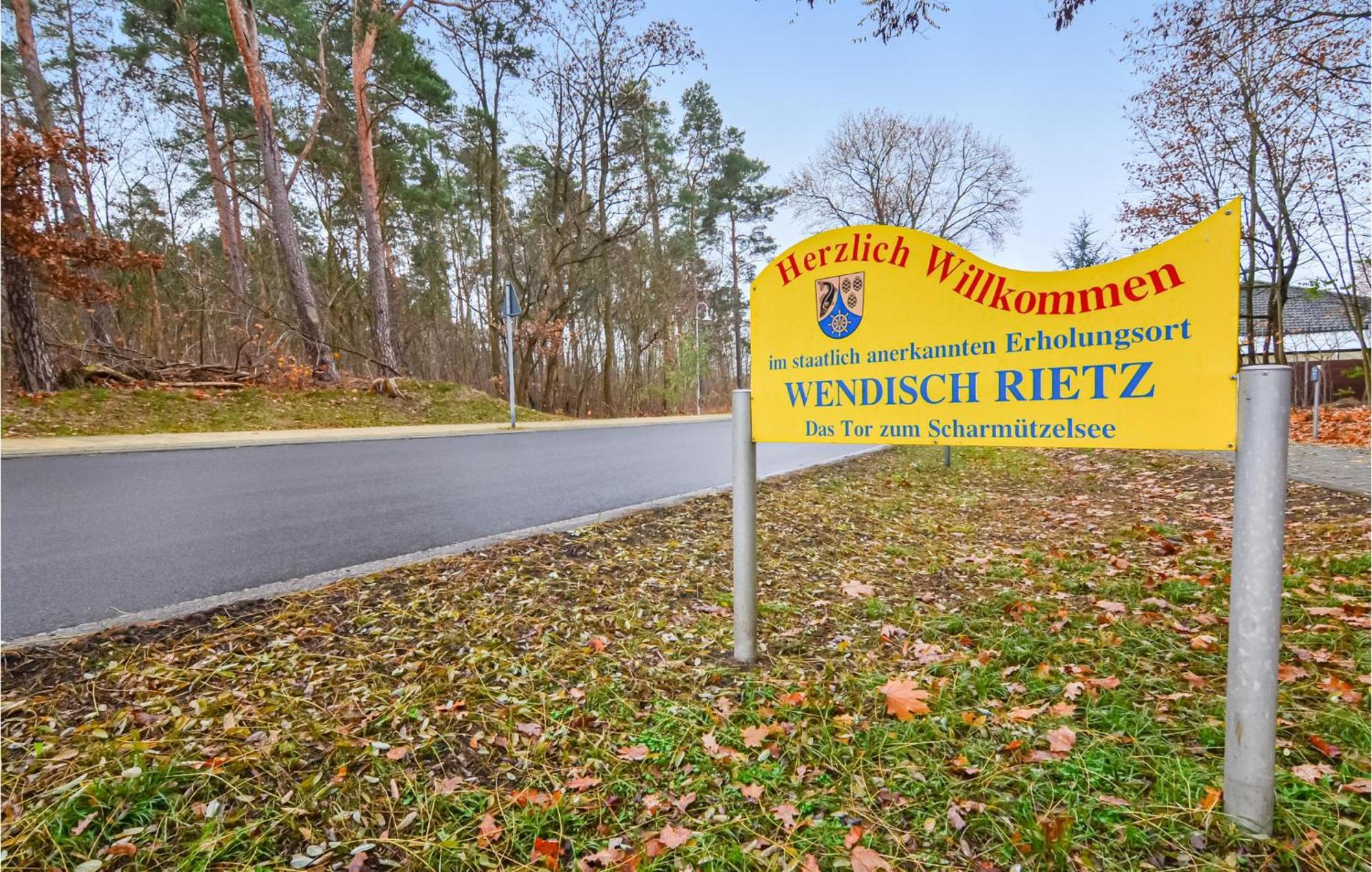 Front In Wendisch-rietz With Sauna *